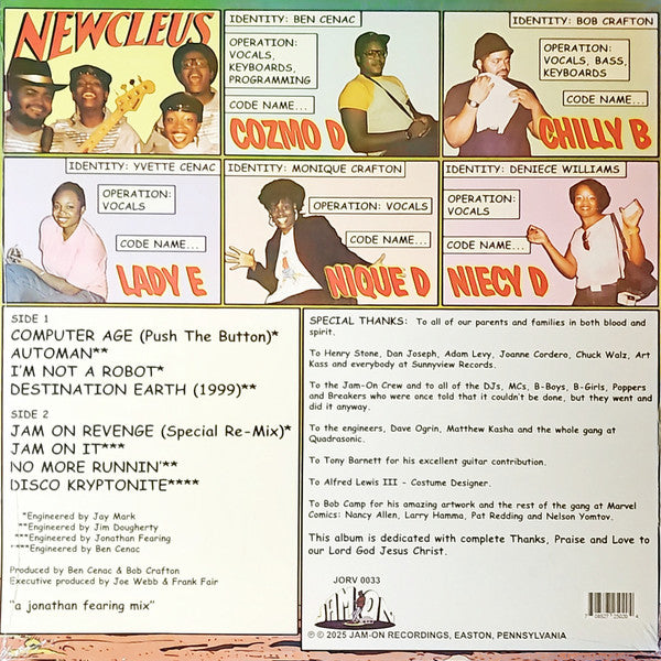 Newcleus - Jam On Revenge (LP)