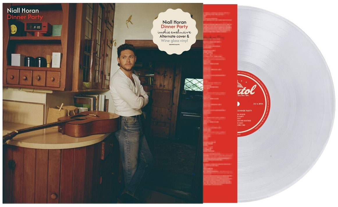 Niall Horan - Dinner Party (Indie exclusive, alternate cover & wine glass clear vinyl) (LP)