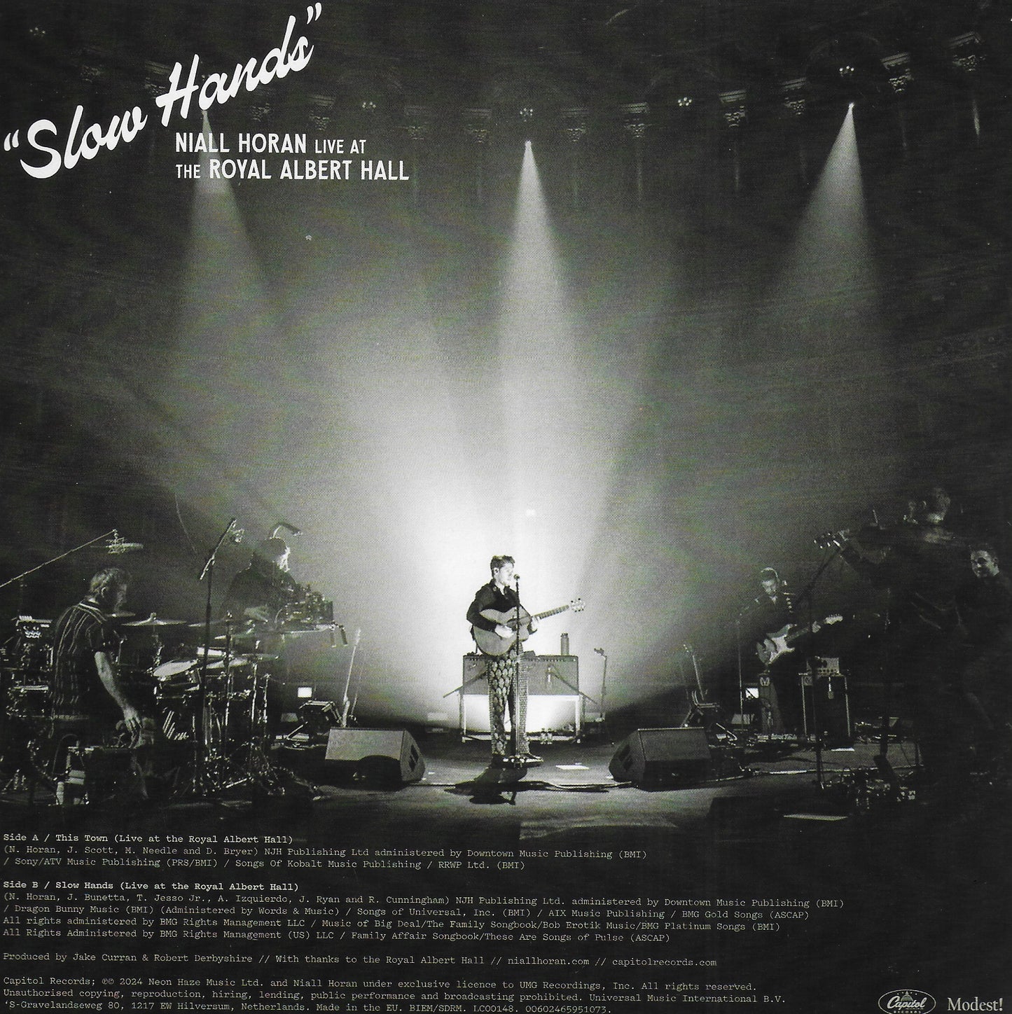 Niall Horan - This town / Slow hands (Live at the Royal Albert Hall)