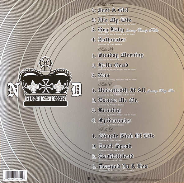 No Doubt - The Singles 1992-2003 (2LP)