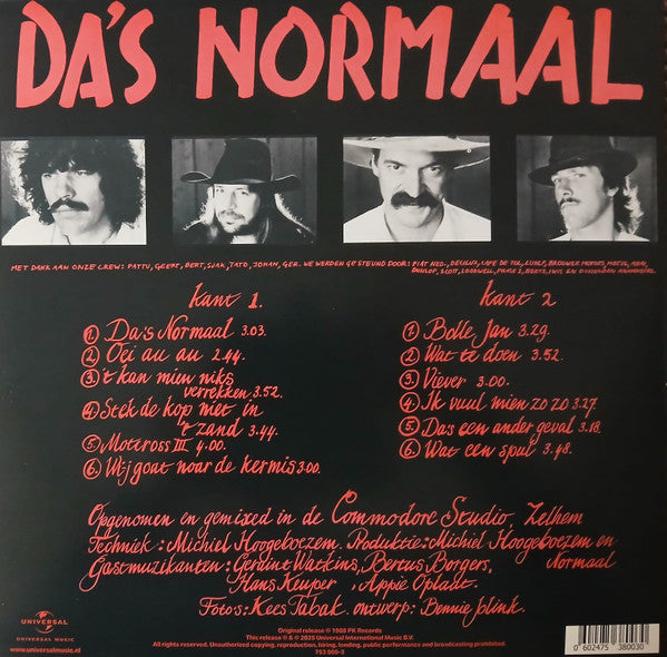 Normaal - Da's Normaal (Red marbled vinyl) (LP)
