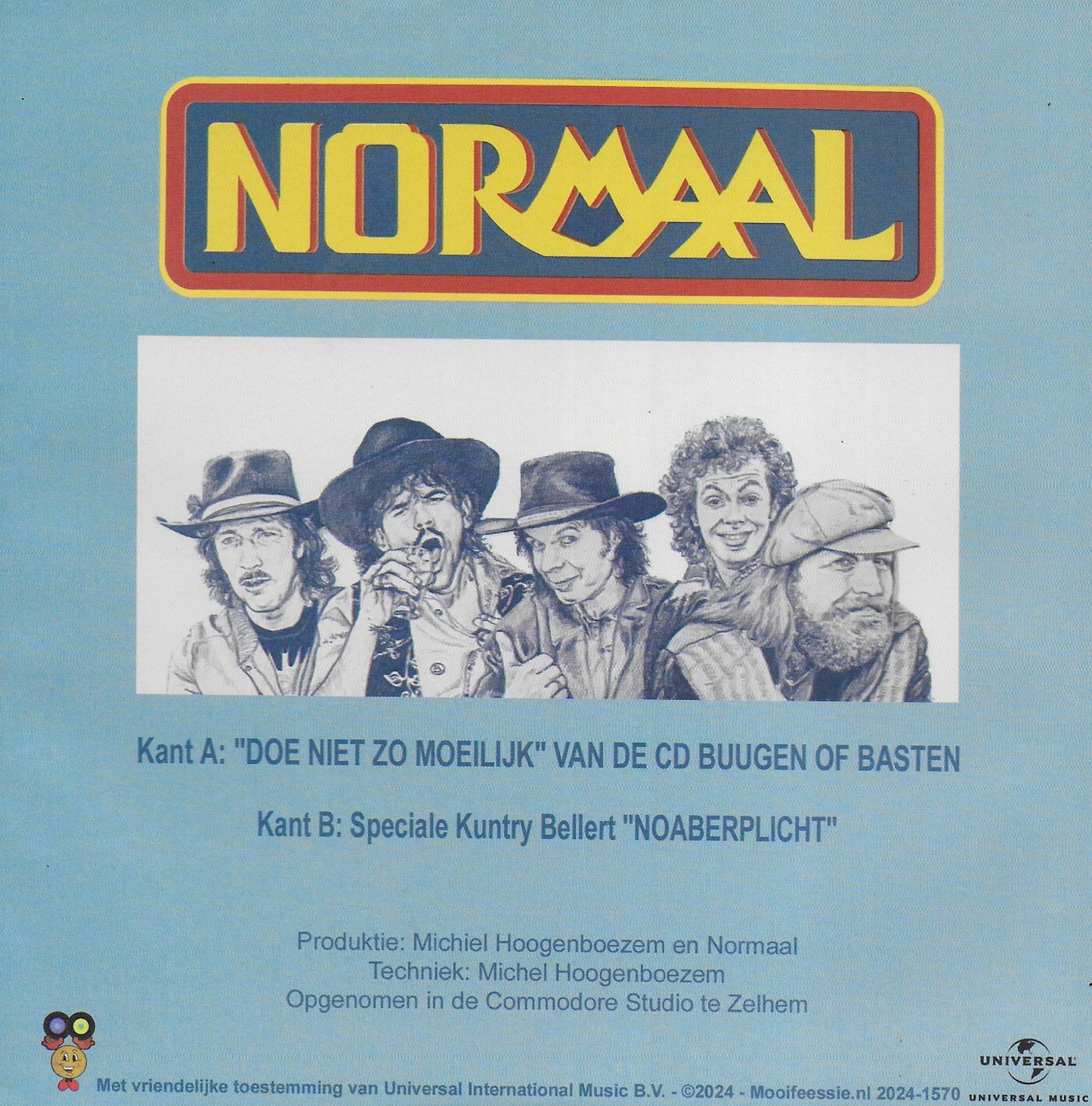 Normaal - Doe niet zo moeilijk (Limited blue vinyl)