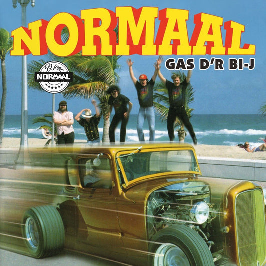 Normaal - Gas D'r Bi-j (Yellow flame vinyl) (LP)