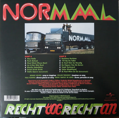 Normaal - Rechttoe Rechtan (Green marbled vinyl) (LP)