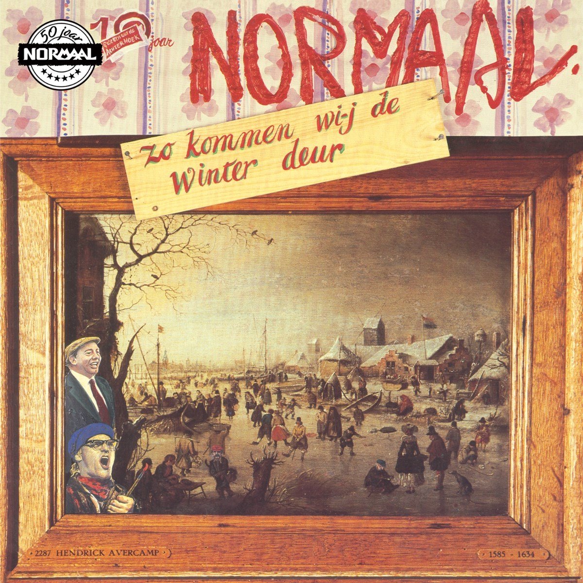 Normaal - Zo Kommen Wi-j De Winter Deur (Brown marbled vinyl) (LP)