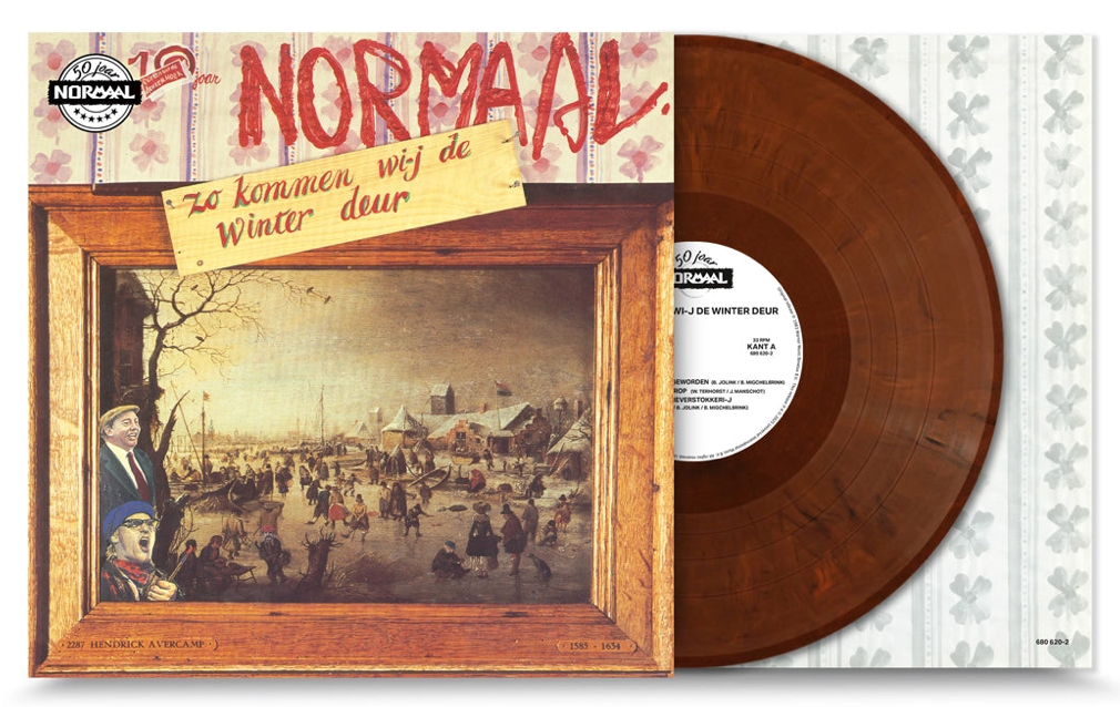 Normaal - Zo Kommen Wi-j De Winter Deur (Brown marbled vinyl) (LP)