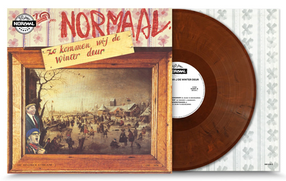 Normaal - Zo Kommen Wi-j De Winter Deur (Brown marbled vinyl) (LP)