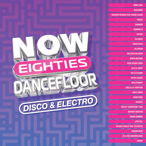 Various - Now Eighties Dancefloor Disco & Electro (Pink & purple vinyl) (2LP)