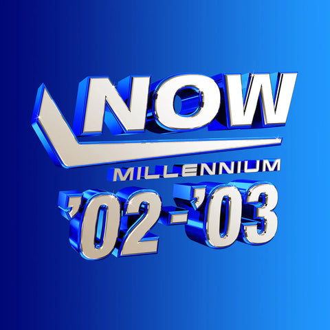 Various - Now Millennium 2002-2003 (Limited edition, blue & white vinyl) (2LP)
