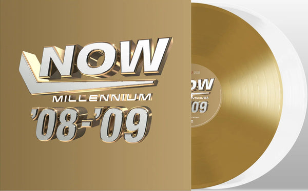 Various - Now Millennium 2008-2009 (Gold & white vinyl) (2LP)