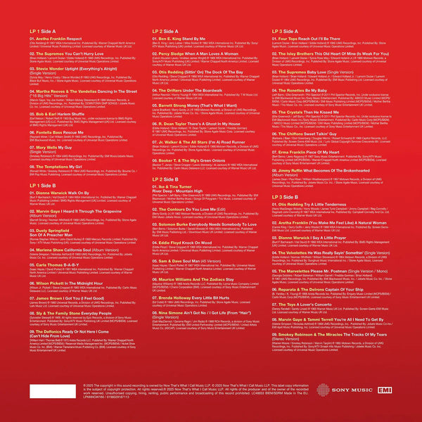 Various - Now That's What I Call 60s Soul (Red vinyl) (3LP)