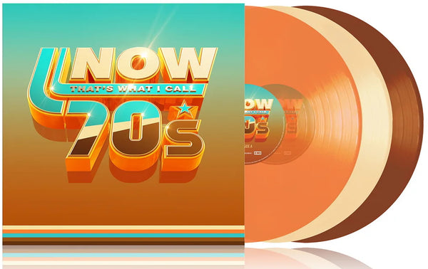 Various - Now That's What I Call 70s (Orange, beige and brown vinyl) (3LP)