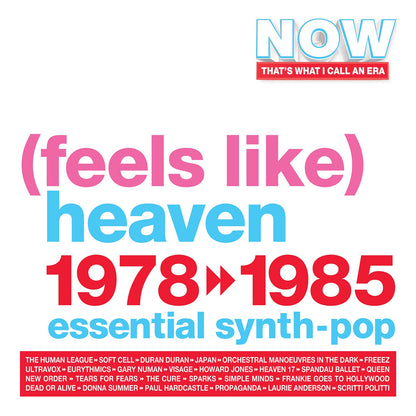 Various - Now That's What I Call An Era: (Feels Like) Heaven 1978 > 1985 (Red, blue & pink vinyl) (3LP)