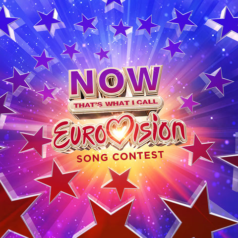 Various - Now That's What I Call Eurovision Song Contest (red & blue translucent vinyl) (2LP)