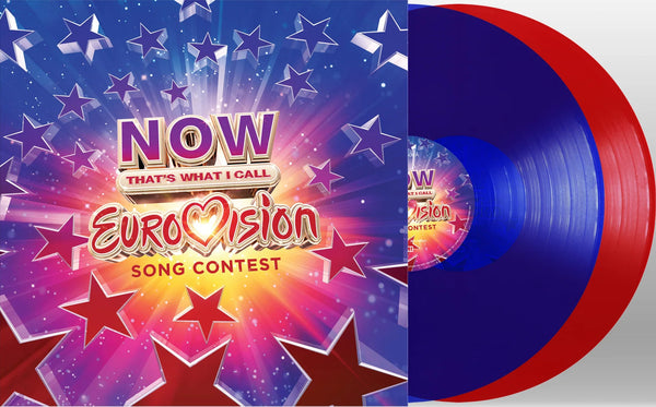 Various - Now That's What I Call Eurovision Song Contest (red & blue translucent vinyl) (2LP)