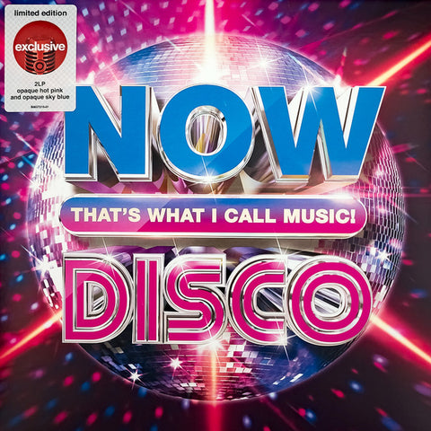 Various - Now That's What I Call Music! | Disco (Limited opaque hot pink and opaque sky blue vinyl) (2LP)