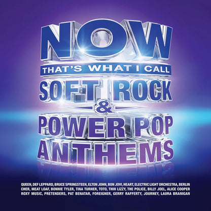 Various - Now That's What I Call Soft Rock & Power Pop Anthems (Limited blue vinyl) (3LP)