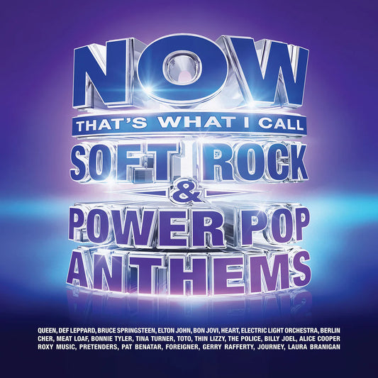 Various - Now That's What I Call Soft Rock & Power Pop Anthems (Limited blue vinyl) (3LP)