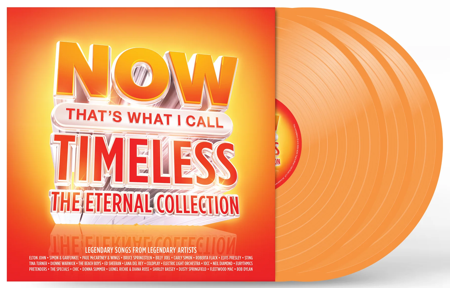 Various - Now That's What I Call Timeless | The Eternal Collection (Orange vinyl) (3LP)
