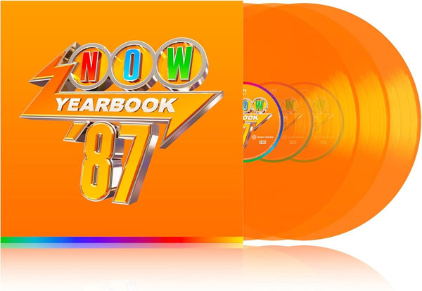 Various - Now Yearbook 1987 (Translucent orange vinyl) (3LP)