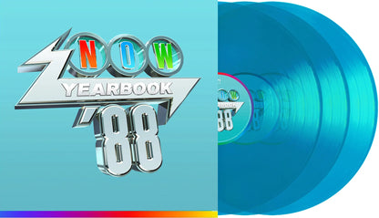Various - Now Yearbook 1988 (Limited edition, blue translucent vinyl) (3LP)