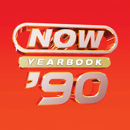 Various - Now Yearbook 1990 (Limited edition, orange vinyl) (3LP)