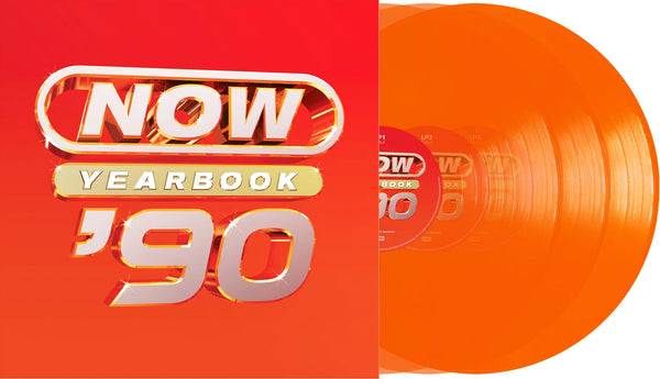 Various - Now Yearbook 1990 (Limited edition, orange vinyl) (3LP)
