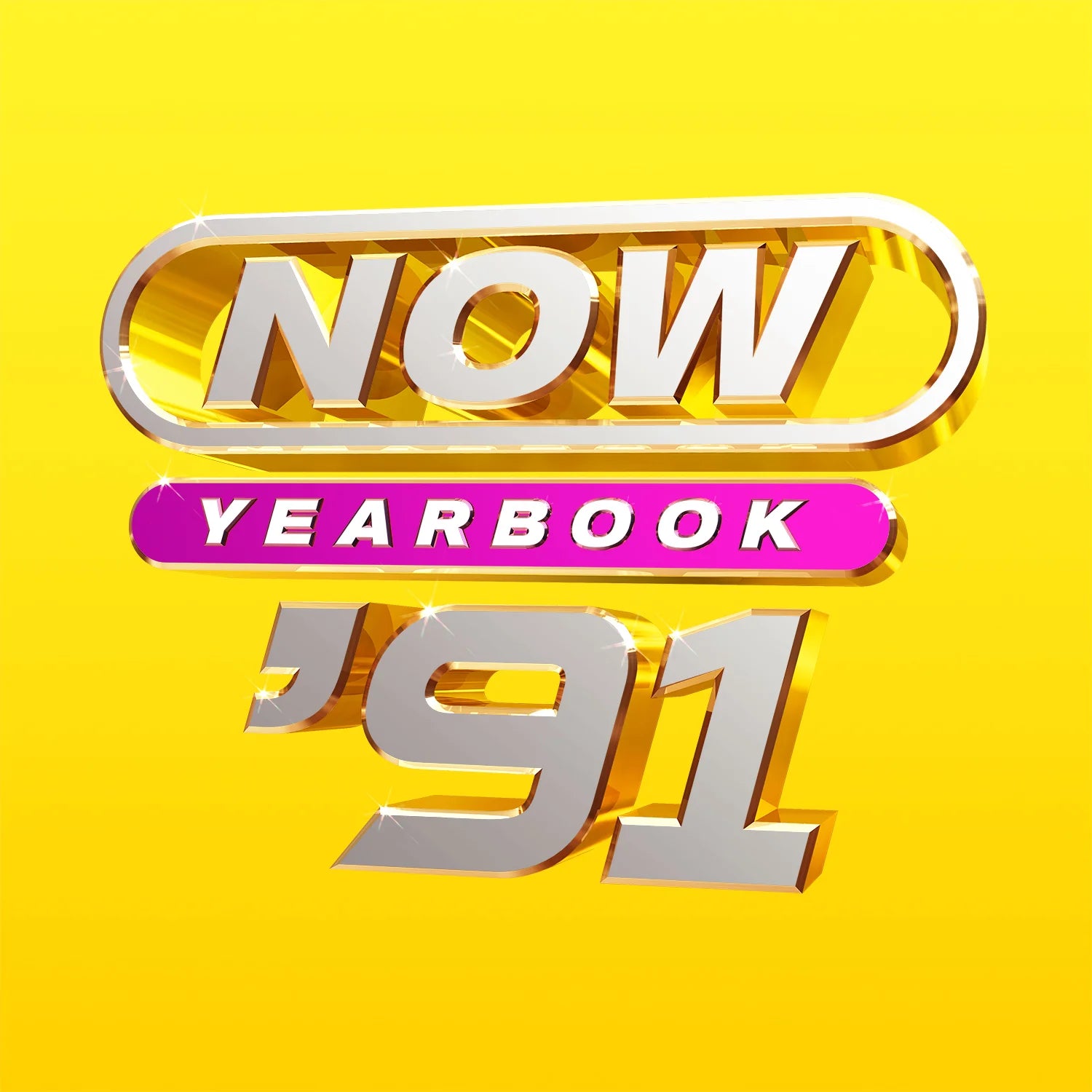 Various - Now Yearbook 1991 (Yellow vinyl) (3LP)