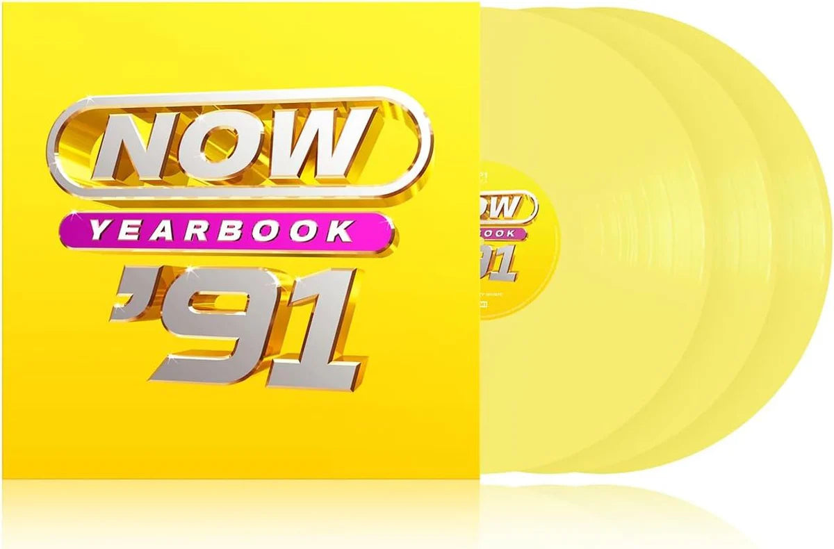 Various - Now Yearbook 1991 (Yellow vinyl) (3LP)
