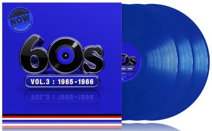 Various - Now Yearbook Presents The 1960s Volume 3: 1965-1966 (Blue vinyl) (3LP)