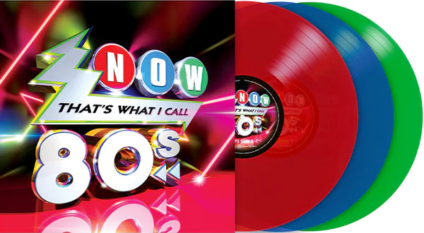 Various - Now That's What I Call 80s (Limited red, blue & green vinyl) (3LP)