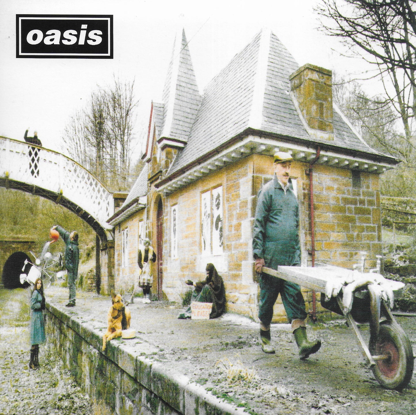 Oasis - Some might say (Pearl coloured vinyl)