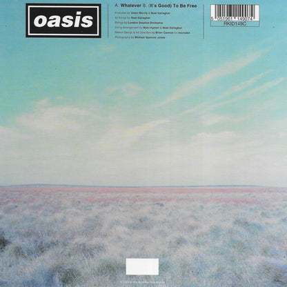 Oasis - Whatever (30th Anniversary, limited pink & blue splatter vinyl)