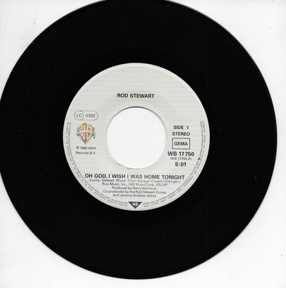 Rod Stewart - Oh God i wish i was home tonight (Duitse uitgave)