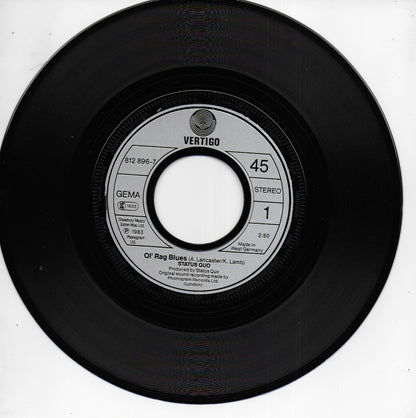 Status Quo - Ol' rag blues (Duitse uitgave)