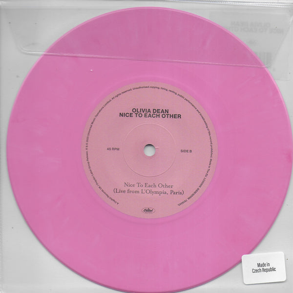 Olivia Dean - Nice to each other (Limited pink vinyl)