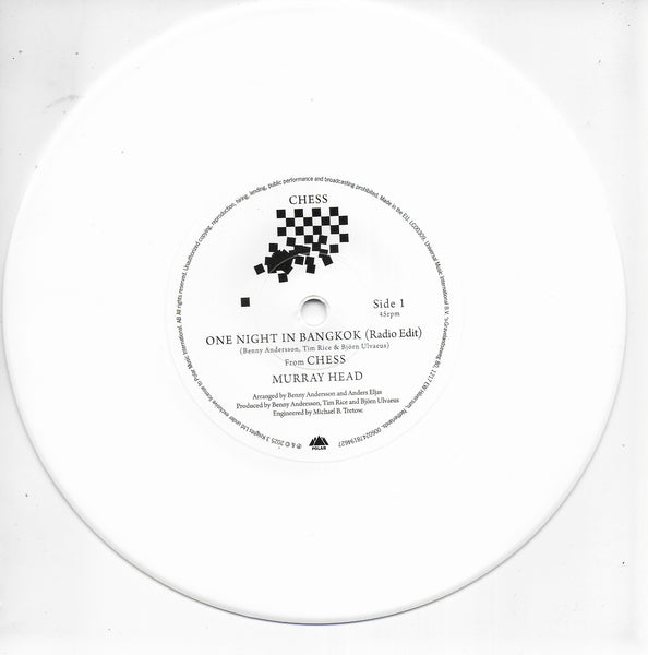 Murray Head - One night in Bangkok (40th Anniversary, white vinyl)