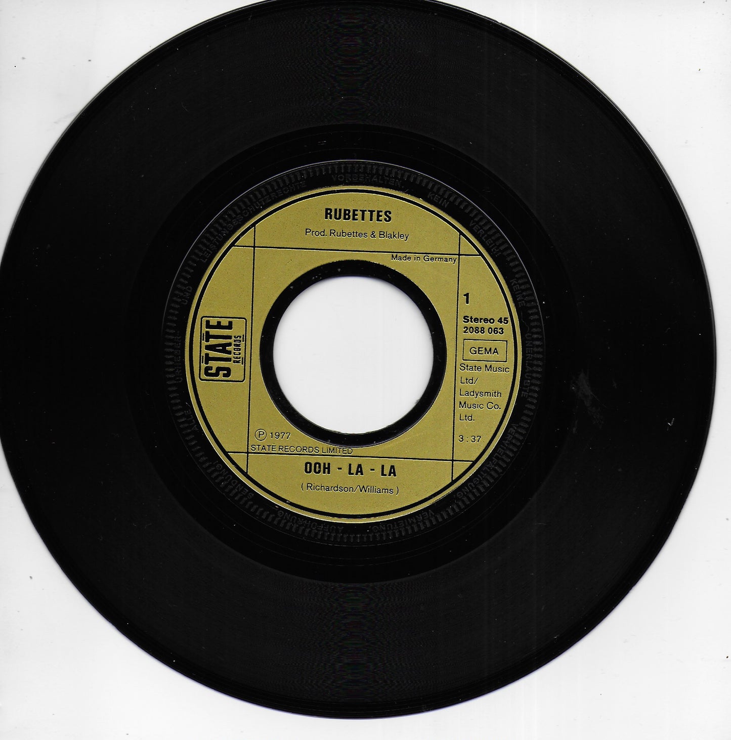 Rubettes - Ooh-la-la (Duitse uitgave)