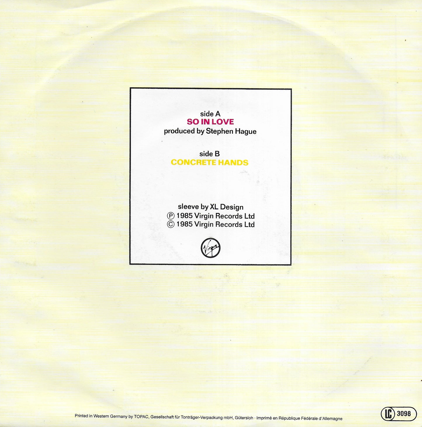 Orchestral Manoeuvres in the Dark - So in love