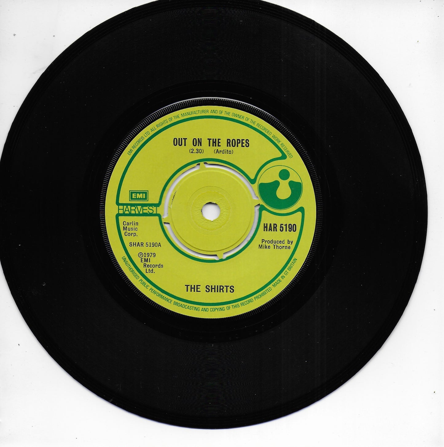 The Shirts - Out on the ropes (Engelse uitgave)