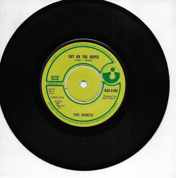 The Shirts - Out on the ropes (Engelse uitgave)