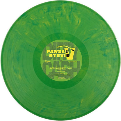 PAWSA & Adventures of Stevie V - Dirty Cash (money talks) (Limited green vinyl) (12" Maxi Single)