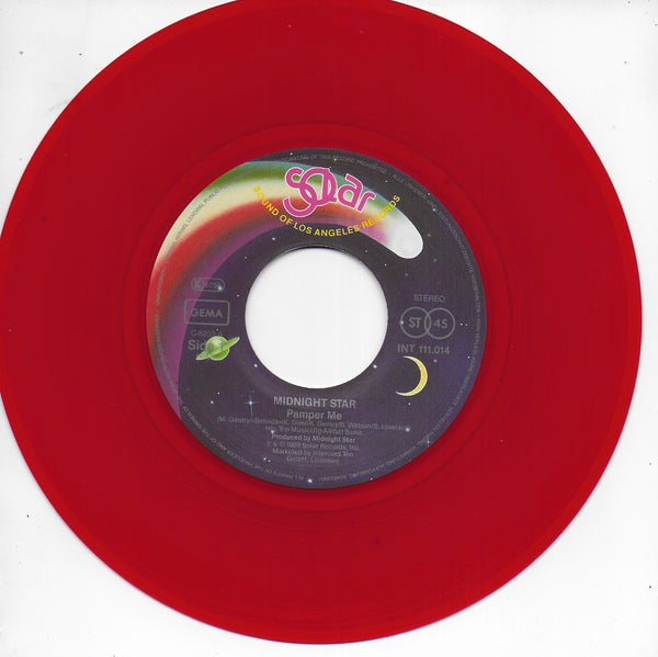 Midnight Star - Pamper me (red vinyl)