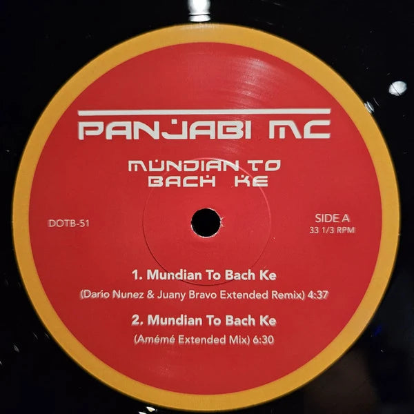Panjabi MC - Mundian to bach ke (12" Maxi Single)