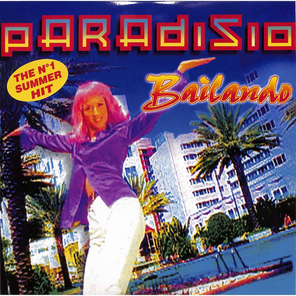 Paradisio - Bailando (Red vinyl) (12" Maxi Single)