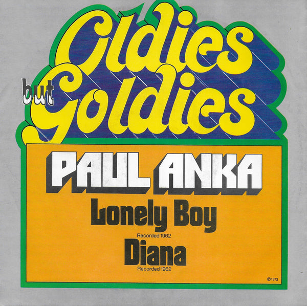Paul Anka - Lonely boy / Diana (Duitse uitgave)