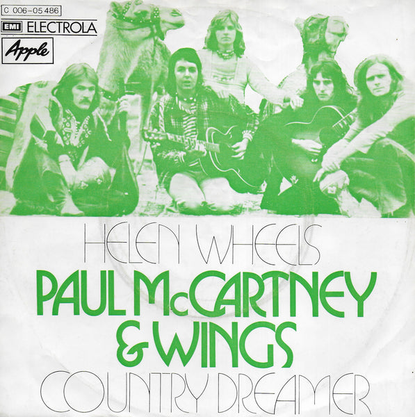 Paul McCartney & Wings - Helen wheels (Duitse uitgave)