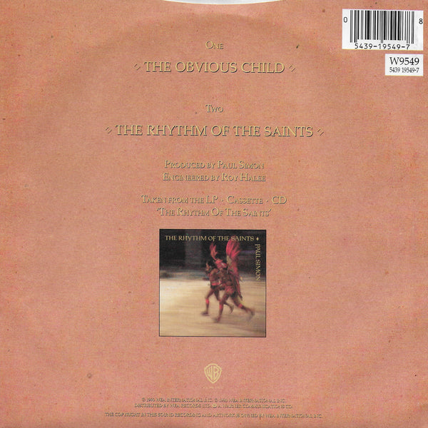 Paul Simon - The obvious child (Engelse uitgave)