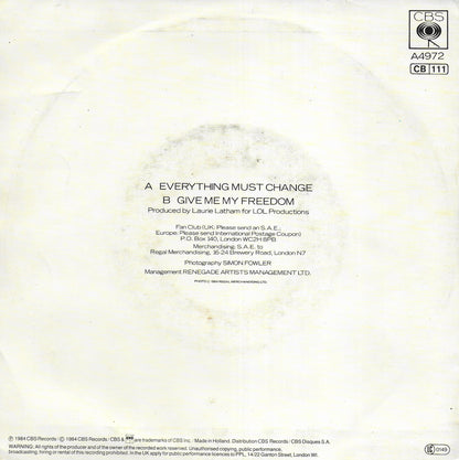 Paul Young - Everything must change