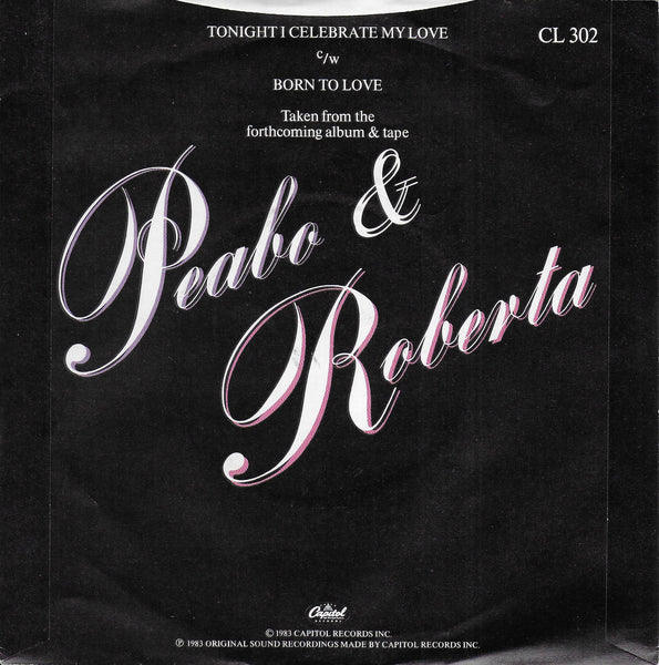 Peabo Bryson & Roberta Flack - Tonight, i celebrate my love (Engelse uitgave)